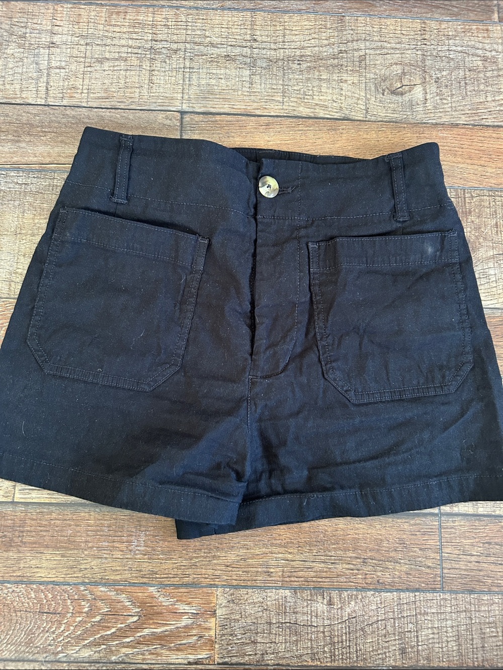 Black Anthropologie Women's Lightweight Casual Shorts